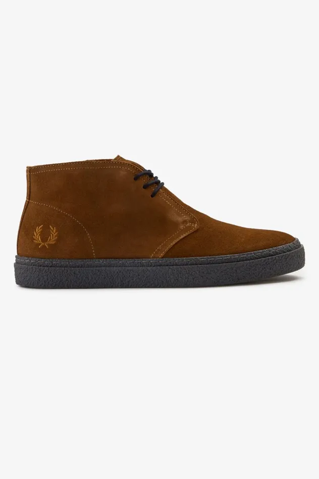 Men Hawley Ginger Fred Perry Shoes