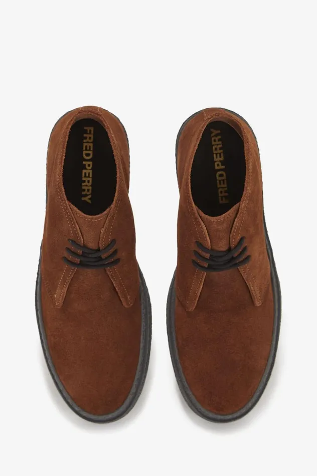 Men Hawley Ginger Fred Perry Shoes