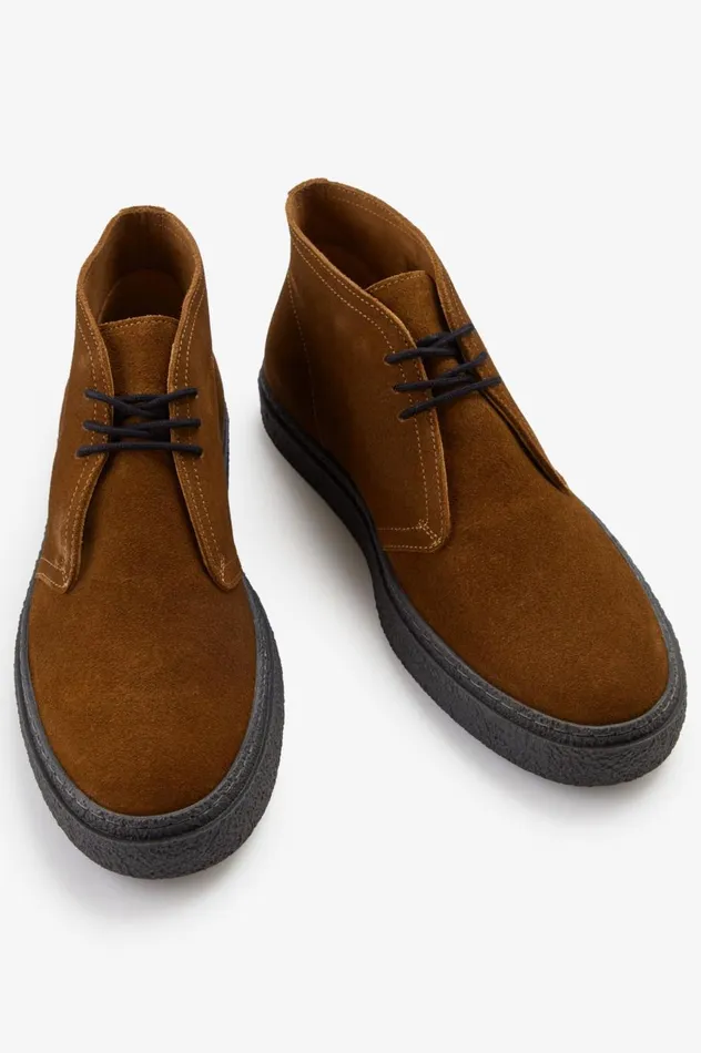 Men Hawley Ginger Fred Perry Shoes