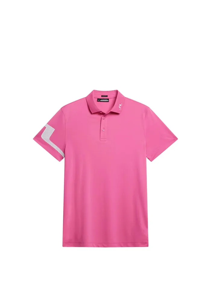 Men Heath Regular Fit Polo Azalea Pink JLindeberg Polo Shirts Men Heath Regular Fit Polo Azalea Pink JLindeberg Polo Shirts