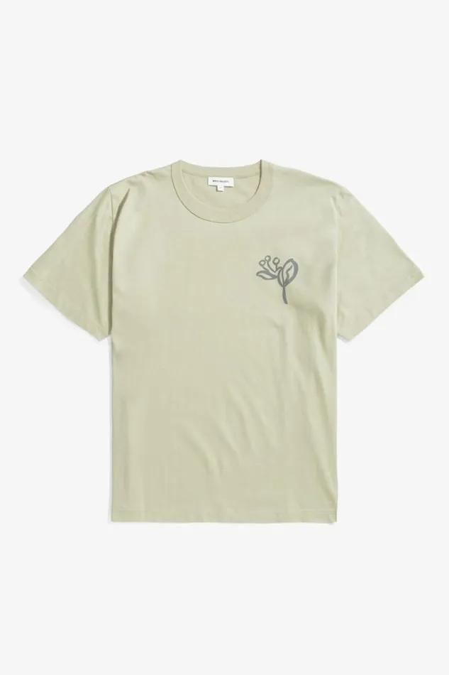 Men Holger Organic Poppy TShirt Elm Norse Projects TShirts