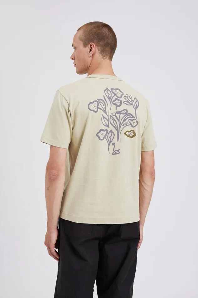 Men Holger Organic Poppy TShirt Elm Norse Projects TShirts