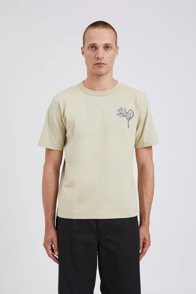 Men Holger Organic Poppy TShirt Elm Norse Projects TShirts