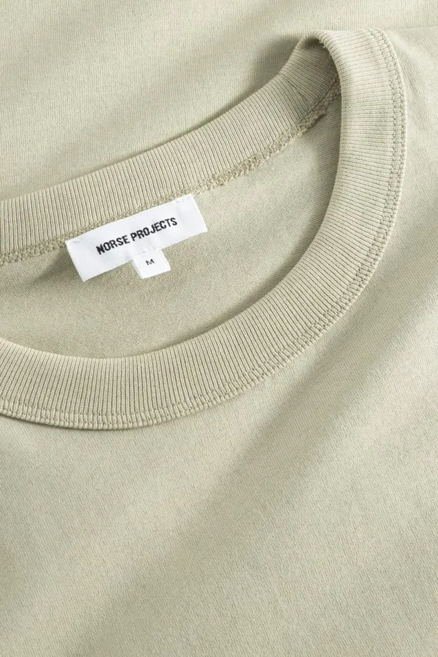 Men Holger Organic Poppy TShirt Elm Norse Projects TShirts