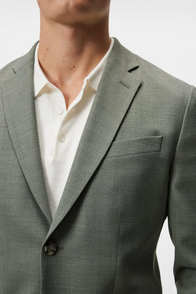 Men Hopper U Active Hopsack Blazer Aloe JLindeberg Blazers Men Hopper U Active Hopsack Blazer Aloe JLindeberg Blazers