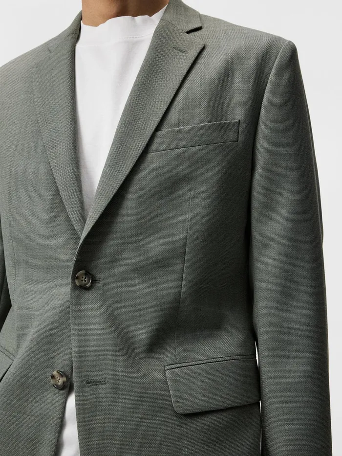 Men Hopper U Active Hopsack Blazer Aloe JLindeberg Blazers Men Hopper U Active Hopsack Blazer Aloe JLindeberg Blazers