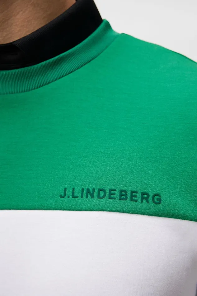 Men Jeff Crew Neck White JLindeberg Sweatshirts Men Jeff Crew Neck White JLindeberg Sweatshirts