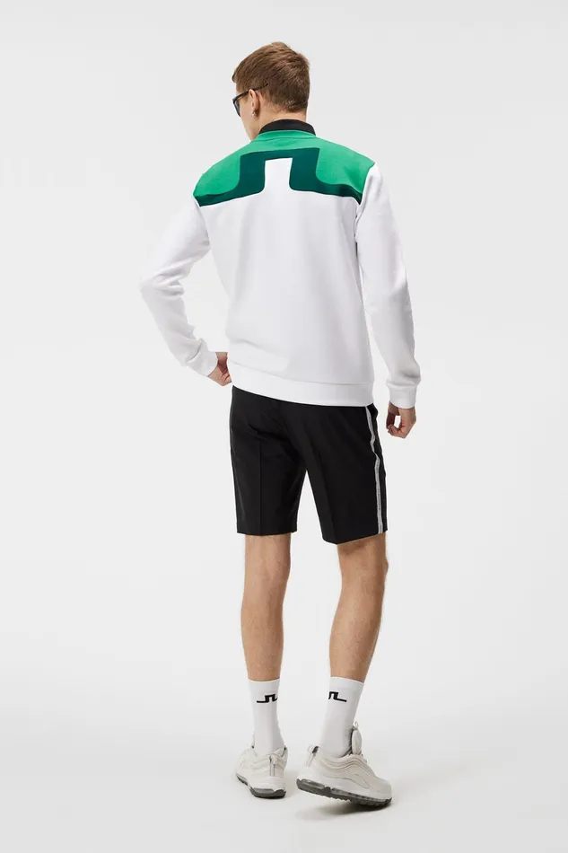 Men Jeff Crew Neck White JLindeberg Sweatshirts Men Jeff Crew Neck White JLindeberg Sweatshirts