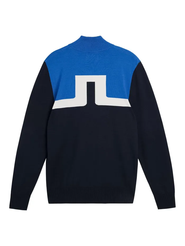 Men Jeff Knitted Sweater JL Navy JLindeberg Knitwear Men Jeff Knitted Sweater JL Navy JLindeberg Knitwear