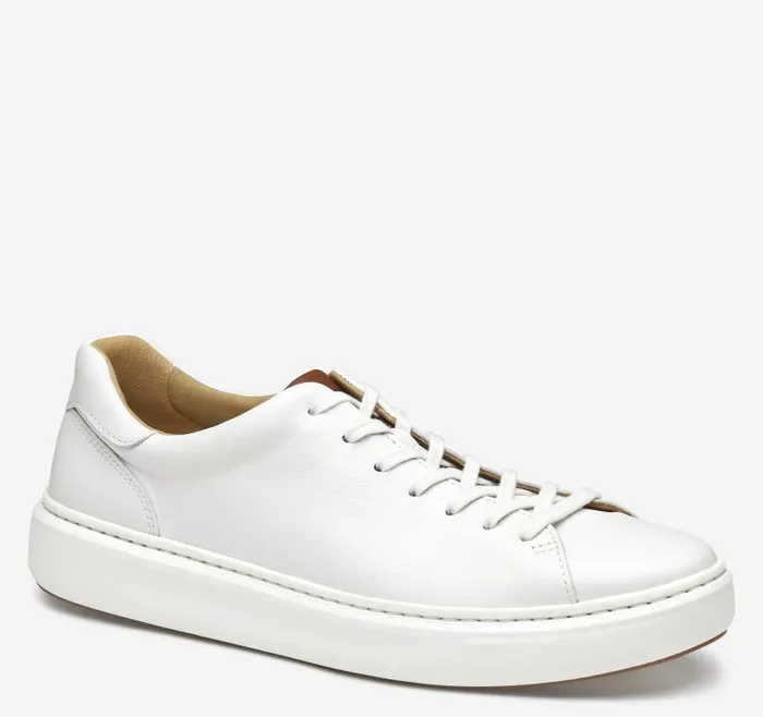 Men Johnston and Murphy LaceUps Anders LaceToToe White Full Grain