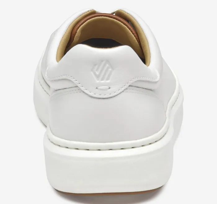 Men Johnston and Murphy LaceUps Anders LaceToToe White Full Grain Men Johnston and Murphy LaceUps Anders LaceToToe White Full Grain