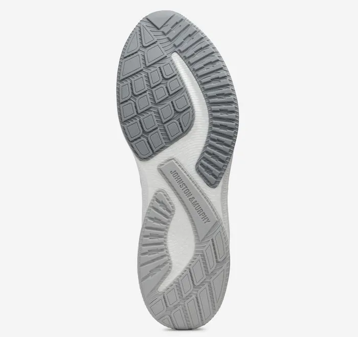 Men Johnston and Murphy LaceUps Briley Knit Jogger Gray Knit Men Johnston and Murphy LaceUps Briley Knit Jogger Gray Knit