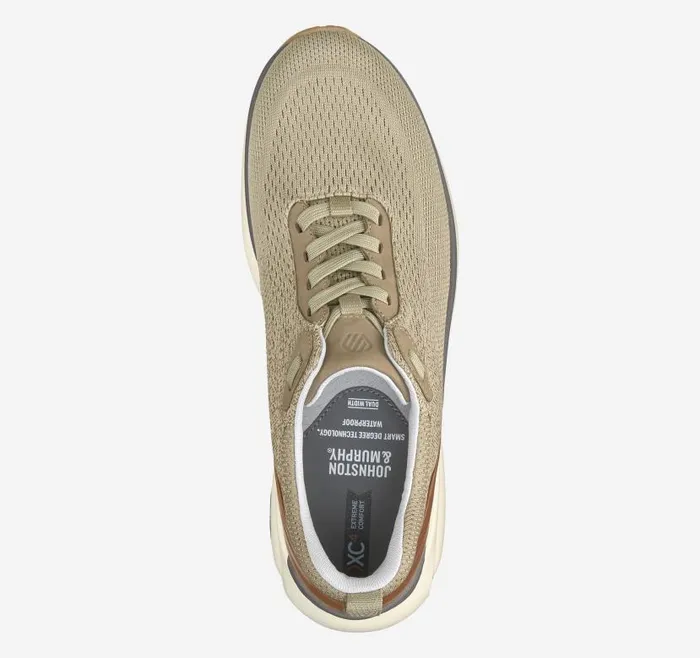 Men Johnston and Murphy LaceUps XC4 TR4Sport Hybrid Taupe Waterproof Knit Men Johnston and Murphy LaceUps XC4 TR4Sport Hybrid Taupe Waterproof Knit