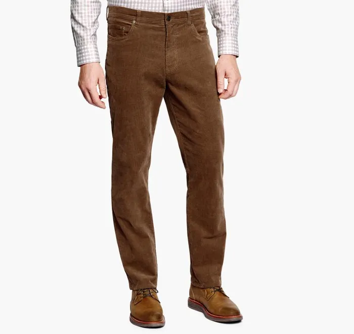 Men Johnston and Murphy Pants and Jeans Corduroy Pants Camel