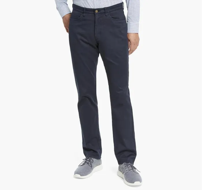 Men Johnston and Murphy Pants and Jeans FivePocket Pants Navy