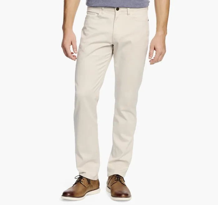 Men Johnston and Murphy Pants and Jeans FivePocket Pants Stone
