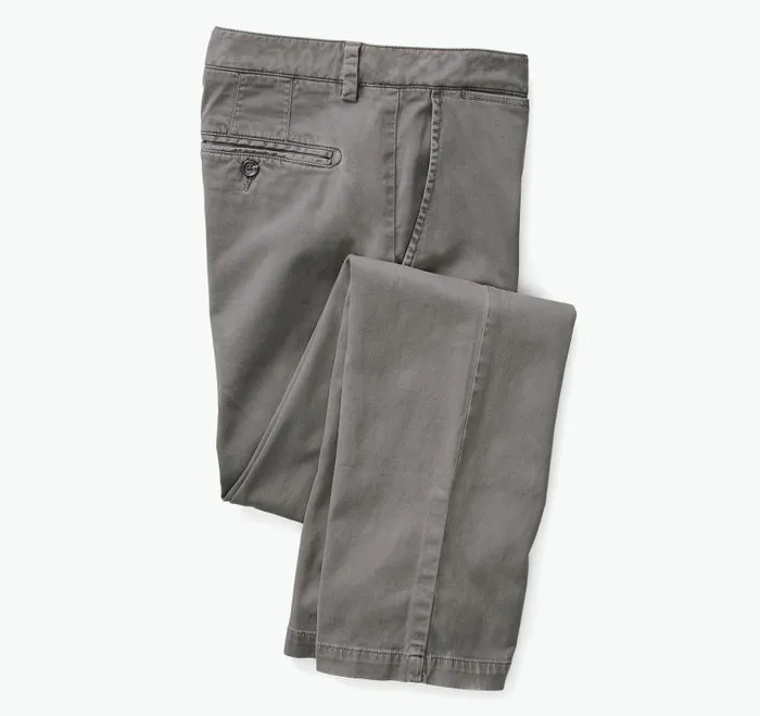 Men Johnston and Murphy Pants and Jeans Washed Chinos Gray Men Johnston and Murphy Pants and Jeans Washed Chinos Gray