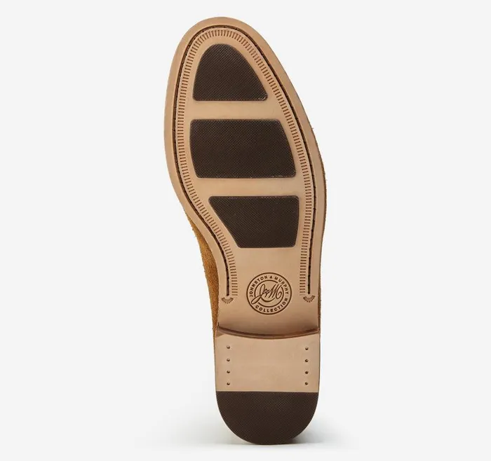 Men Johnston and Murphy SlipOns and Loafers Baldwin Bit Loafer Cognac Sheepskin Men Johnston and Murphy SlipOns and Loafers Baldwin Bit Loafer Cognac Sheepskin