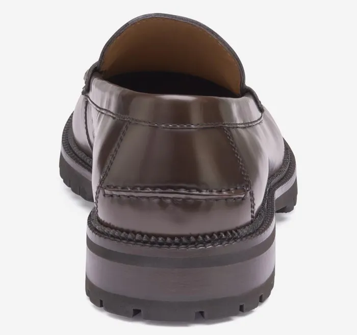 Men Johnston and Murphy SlipOns and Loafers Donnell Penny Loafer Tan Brushoff Leather Men Johnston and Murphy SlipOns and Loafers Donnell Penny Loafer Tan Brushoff Leather
