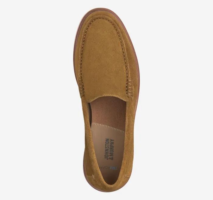 Men Johnston and Murphy SlipOns and Loafers Lyles Venetian Loafer Snuff Suede Men Johnston and Murphy SlipOns and Loafers Lyles Venetian Loafer Snuff Suede