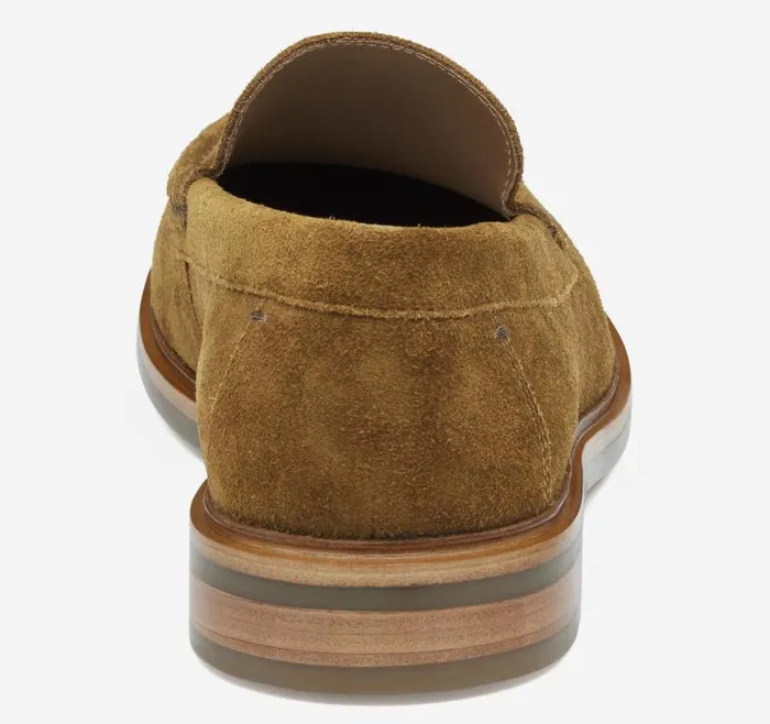 Men Johnston and Murphy SlipOns and Loafers Lyles Venetian Loafer Snuff Suede Men Johnston and Murphy SlipOns and Loafers Lyles Venetian Loafer Snuff Suede