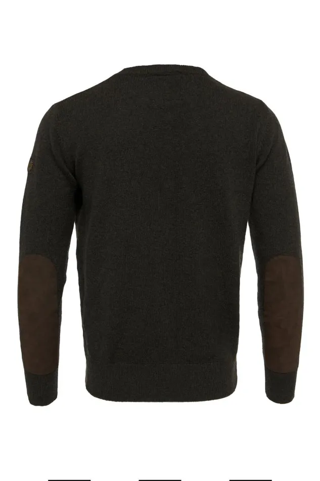 Men Knitwear Holland Cooper Country Crew Neck Knit Moss Men Knitwear Holland Cooper Country Crew Neck Knit Moss