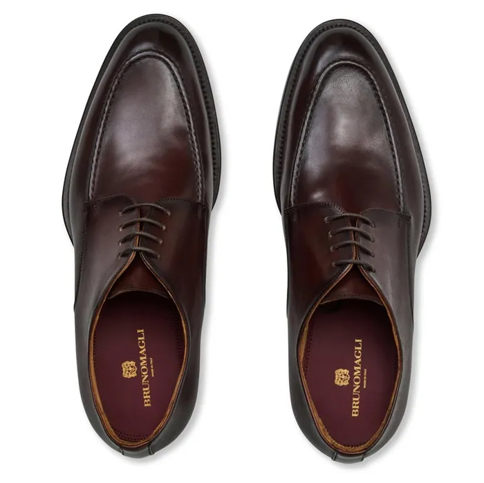 Men Laceups and Oxfords Bruno Magli Santino Classic Leather OxfordRust Men Laceups and Oxfords Bruno Magli Santino Classic Leather OxfordRust