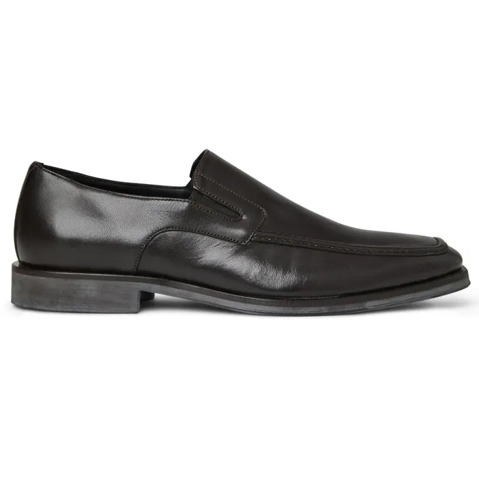 Men Loafers and Slipons Bruno Magli Raging Leather Slipon 8211 Dark Brown Leather