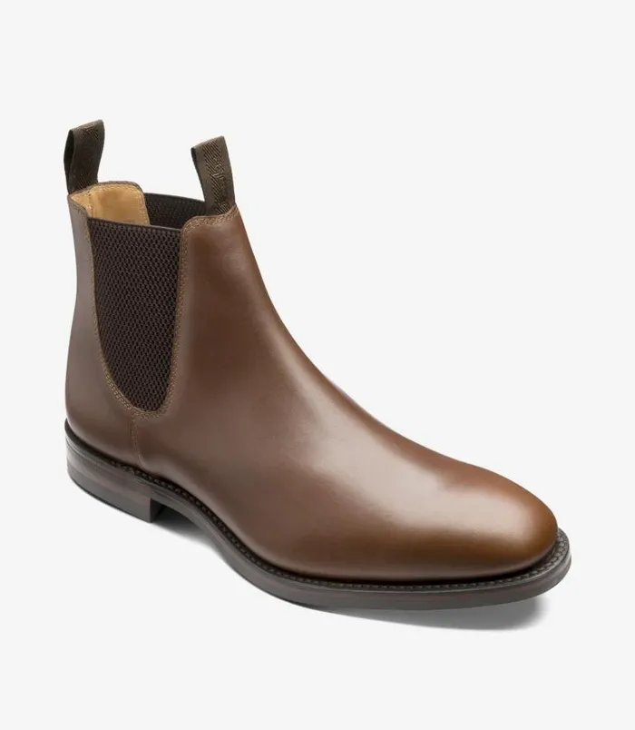 Men Loake Boots Chatsworth Brown Waxy Men Loake Boots Chatsworth Brown Waxy