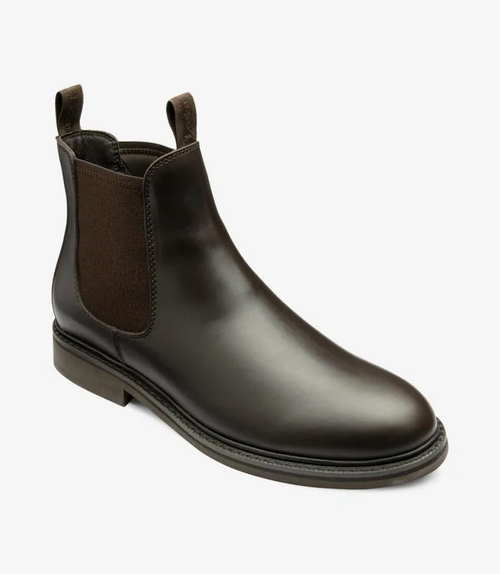 Men Loake Boots Ducksworth Dark Brown
