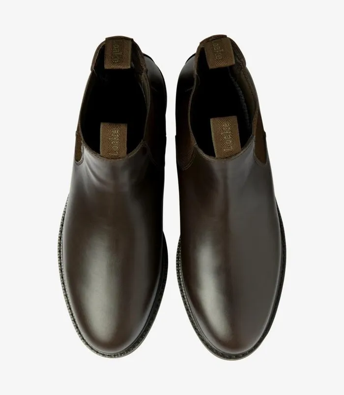 Men Loake Boots Ducksworth Dark Brown