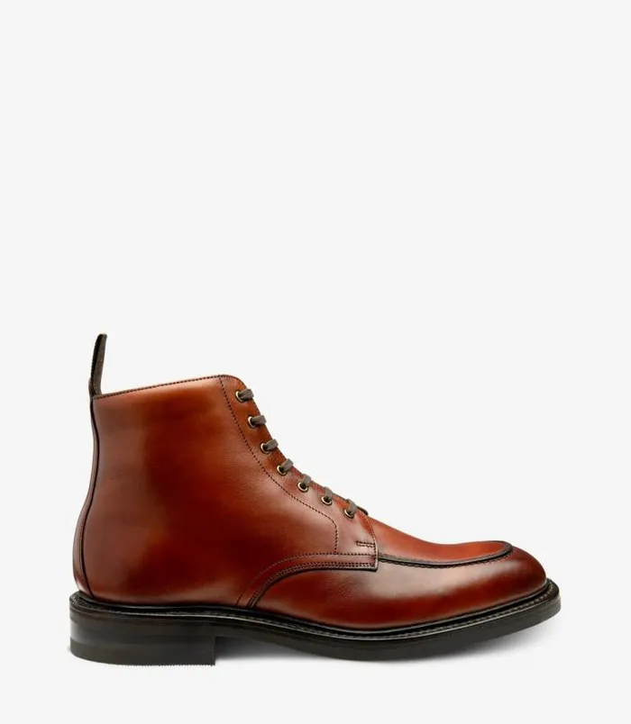 Men Loake Boots Gisbourne Seared Mahogany