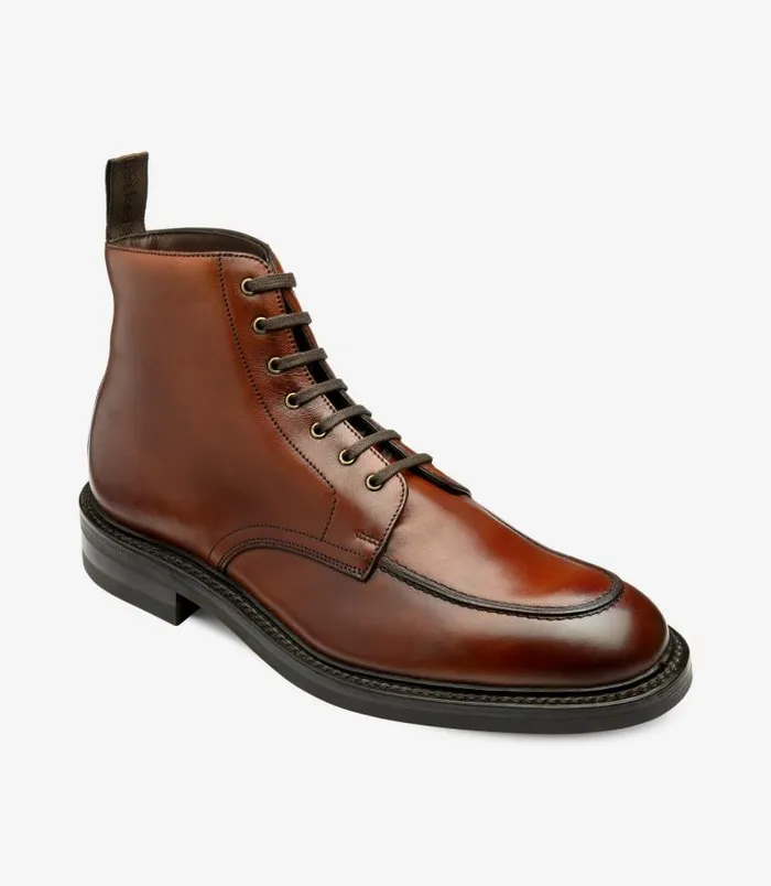 Men Loake Boots Gisbourne Seared Mahogany Men Loake Boots Gisbourne Seared Mahogany