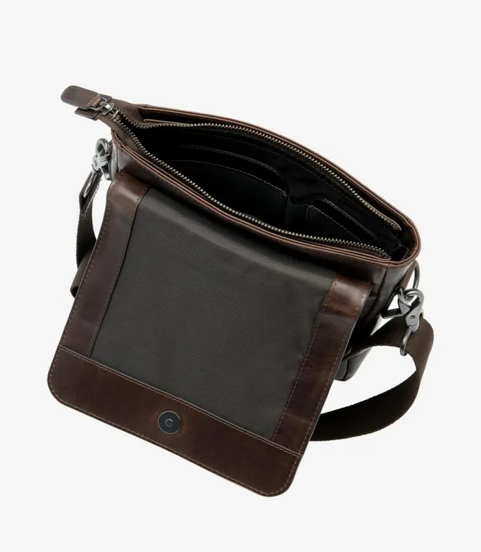 Men Loake Day Bags Stratford Man Bag Brown