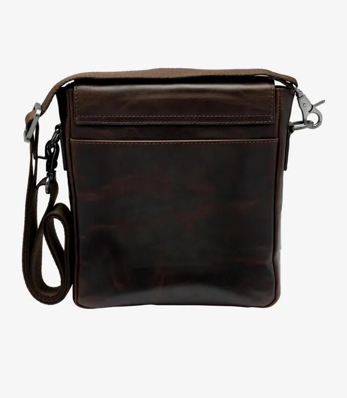 Men Loake Day Bags Stratford Man Bag Brown