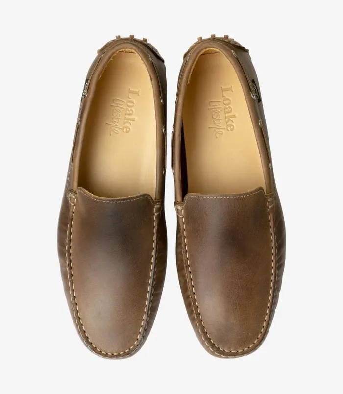 Men Loake Loafers Donington Brown Nubuck Men Loake Loafers Donington Brown Nubuck