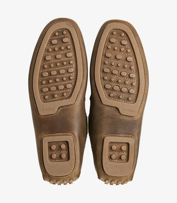 Men Loake Loafers Donington Brown Nubuck Men Loake Loafers Donington Brown Nubuck