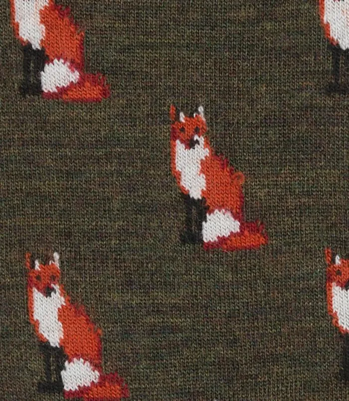 Men Loake Socks Fox Socks Brown