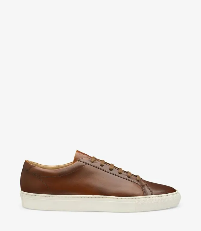 Men Loake Trainers and Sneakers Sprint Brown
