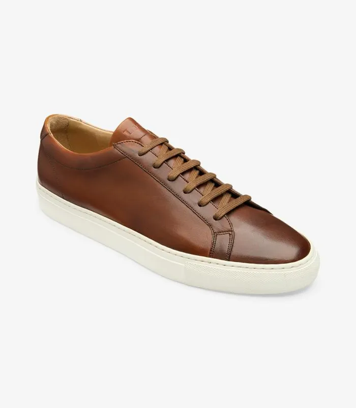 Men Loake Trainers and Sneakers Sprint Brown