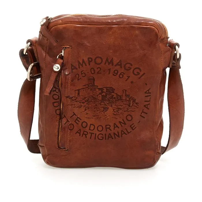 Men Marte Cognac Campomaggi Crossbody Bags