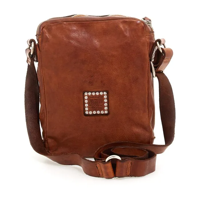 Men Marte Cognac Campomaggi Crossbody Bags Men Marte Cognac Campomaggi Crossbody Bags