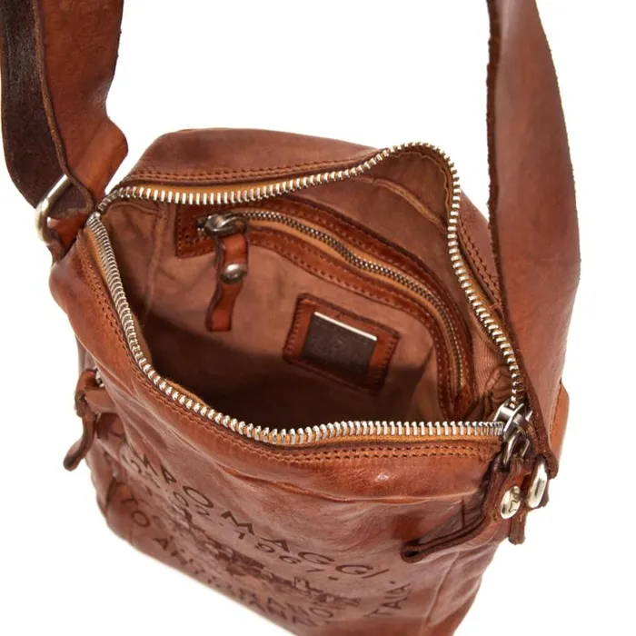 Men Marte Cognac Campomaggi Crossbody Bags Men Marte Cognac Campomaggi Crossbody Bags