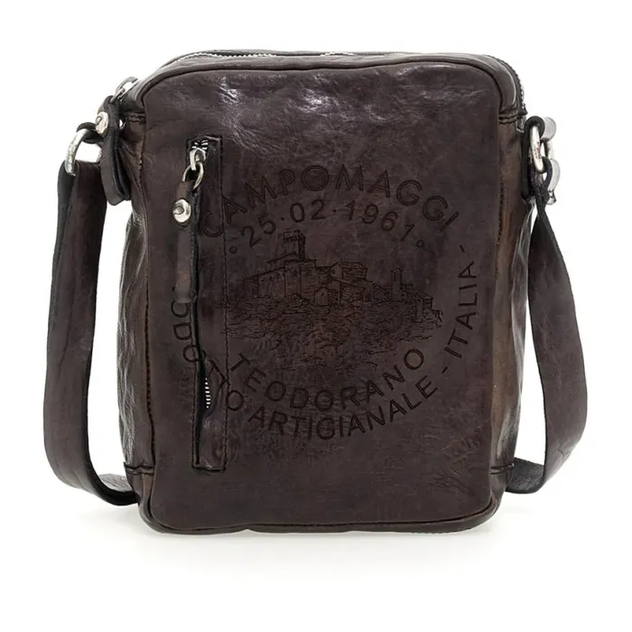 Men Marte Grey Campomaggi Crossbody Bags