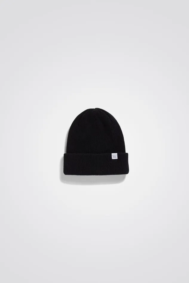 Men Norse Beanie Black Norse Projects Beanies