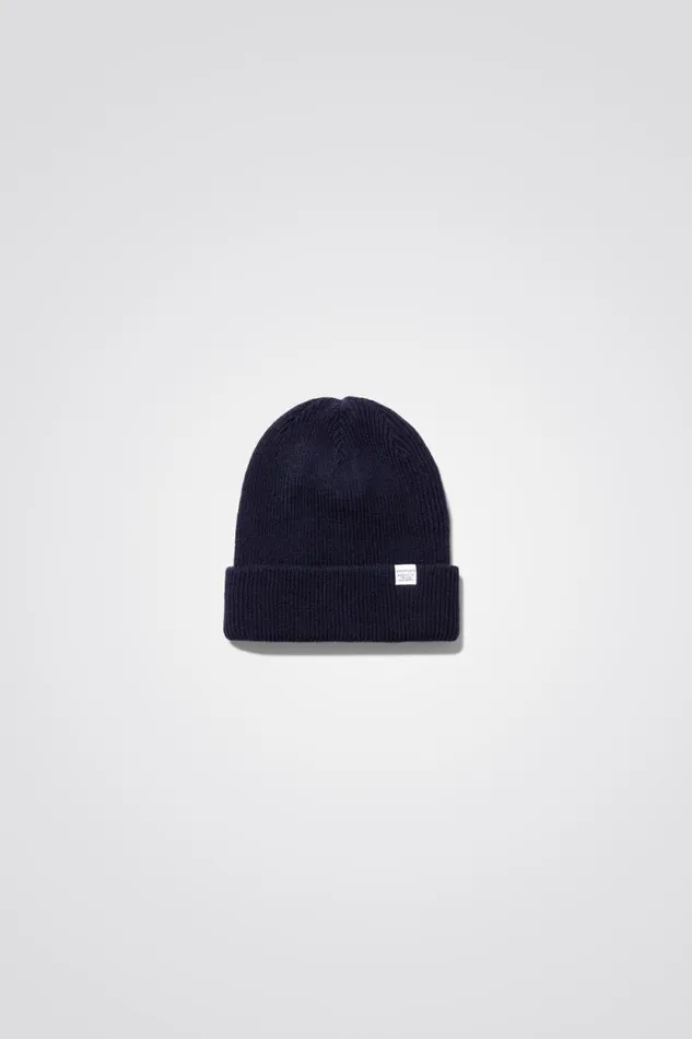 Men Norse Beanie Dark Navy Norse Projects Beanies