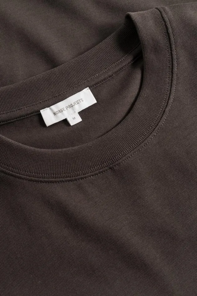 Men Norse Standard Heavy Loose Tshirt Espresso Norse Projects TShirts