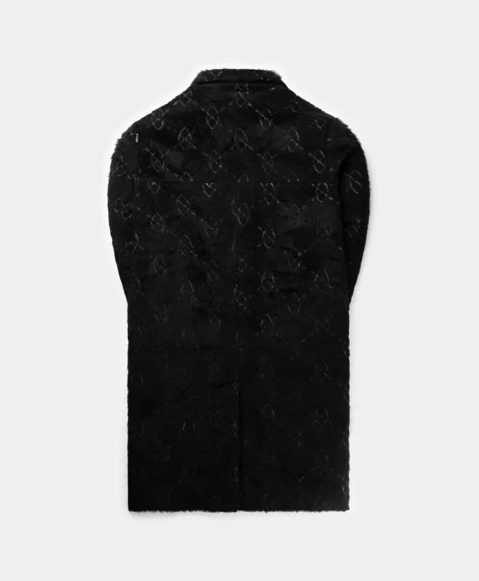 Men Obsidian Black Tangible Coat Daily Paper Jackets Men Obsidian Black Tangible Coat Daily Paper Jackets