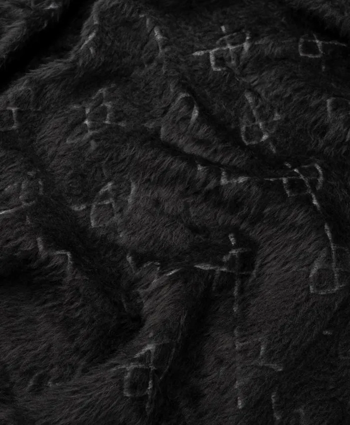Men Obsidian Black Tangible Coat Daily Paper Jackets Men Obsidian Black Tangible Coat Daily Paper Jackets