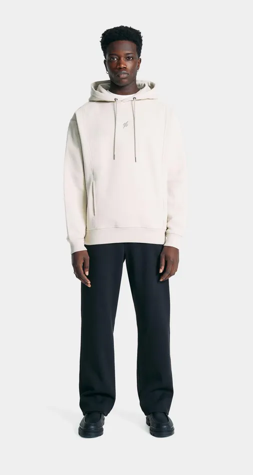 Men Pelican Beige Mono Oversized Hoodie Daily Paper Hoodies and Sweaters Men Pelican Beige Mono Oversized Hoodie Daily Paper Hoodies and Sweaters